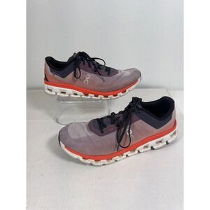 On Cloud Men's Cloudflow Running Shoes Men's Purple Orange Road Running